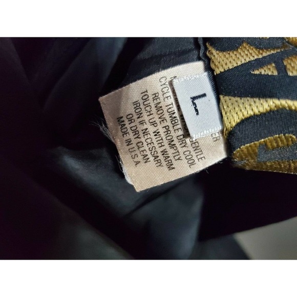 Bag It Women's Black Polyester Long Sleeve Full Zip Front Casual Jacket Size L - Picture 8 of 8